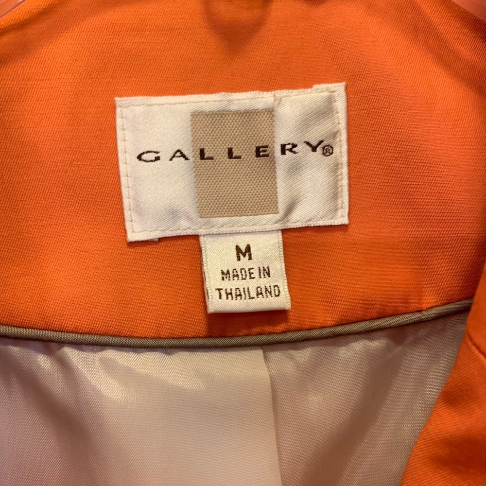 Gallery Orange Rain Jacket - image 7